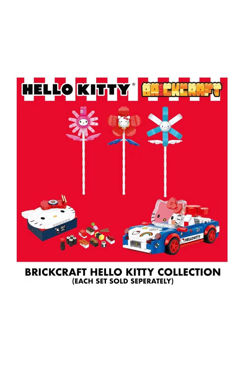 Brickcraft | Hello Kitty Flower Build Set