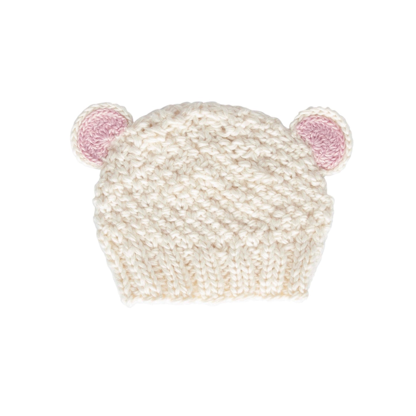 Bear Beanie | Cream