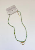 Natural Embrace Gem Necklace | Chrysoprase