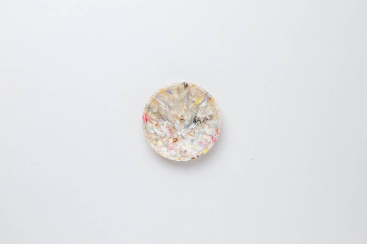 Round Trinket Tray | White