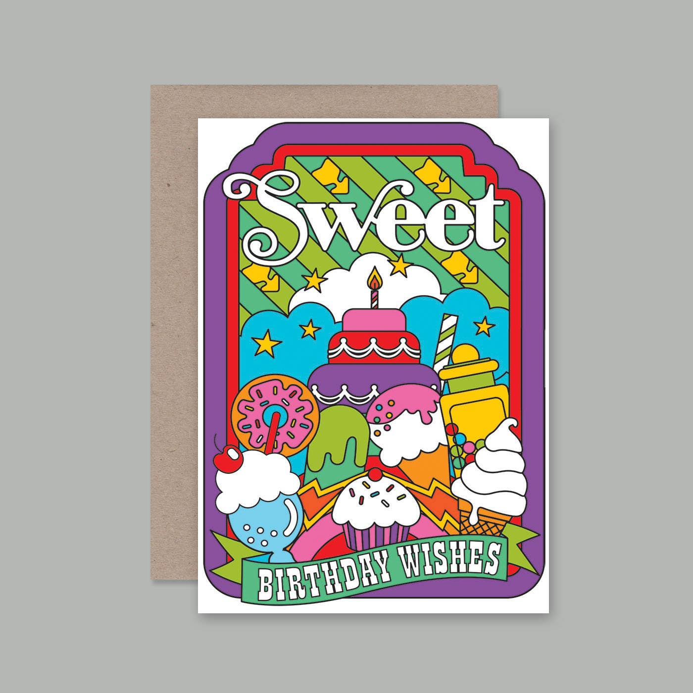 SWEET BIRTHDAY WISHES card