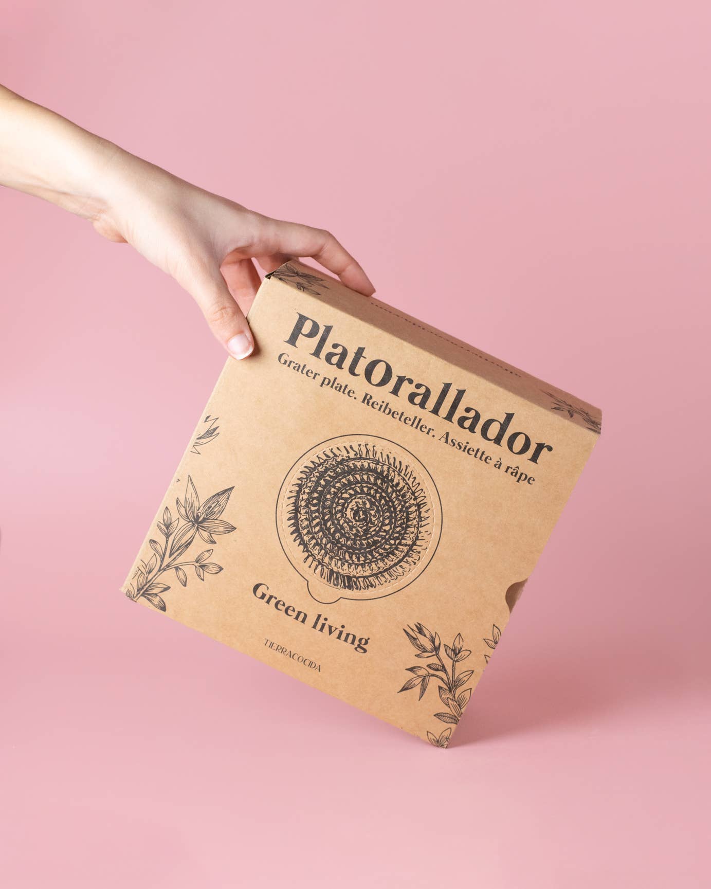 Medium Ceramic Cheese Grater Plate/Galaxy