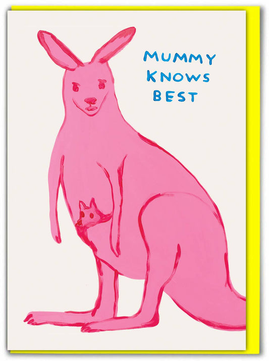 Mummy knows best | David Shrigley Card