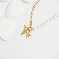 Freshwater Pearl  Split Chain Necklace | various colours