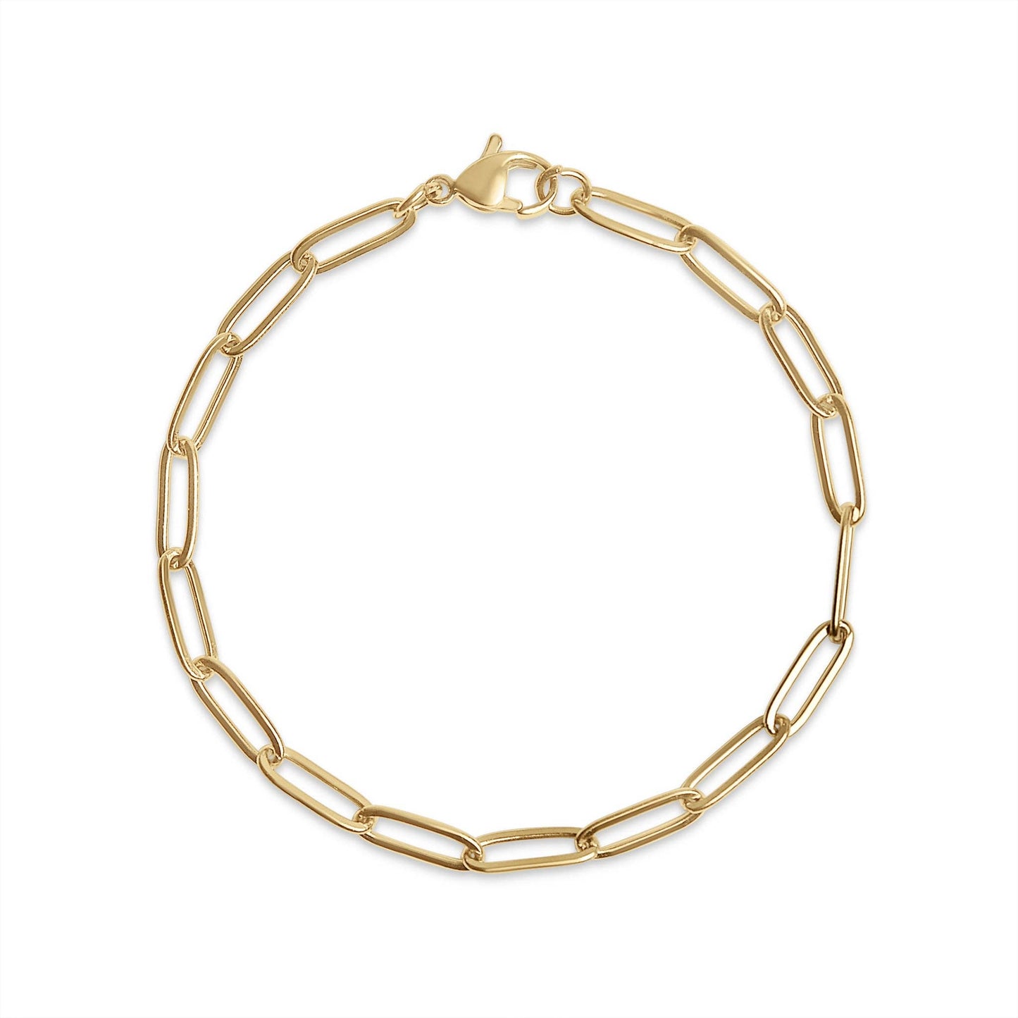 Paperclip Chain Bracelet | more colours avail