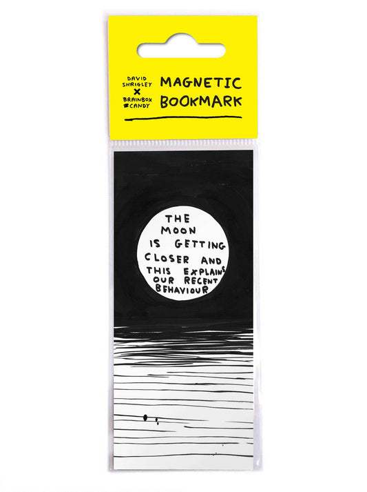 The Moon | Magnetic Bookmark x David Shrigley