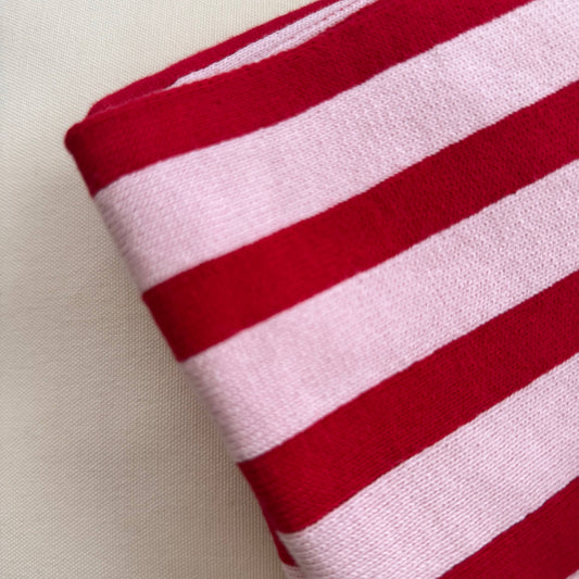 Organic Striped Blanket | Candy