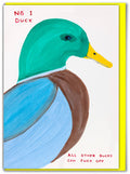 David Shrigley Card | No.1 Duck
