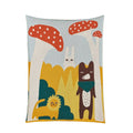 Organic Cotton Blanket | Trees and Creatures