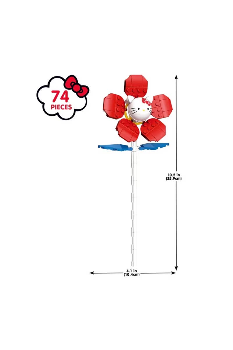 Brickcraft | Hello Kitty Flower Build Set
