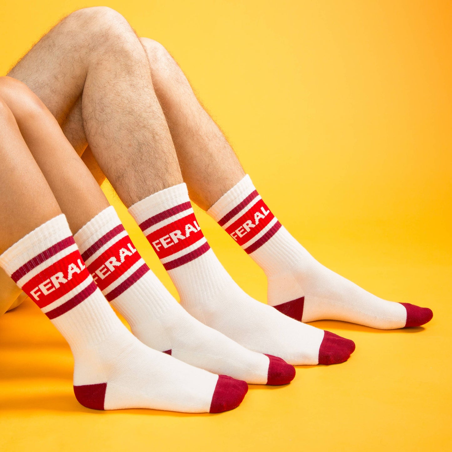 Feral | Gym Crew Socks