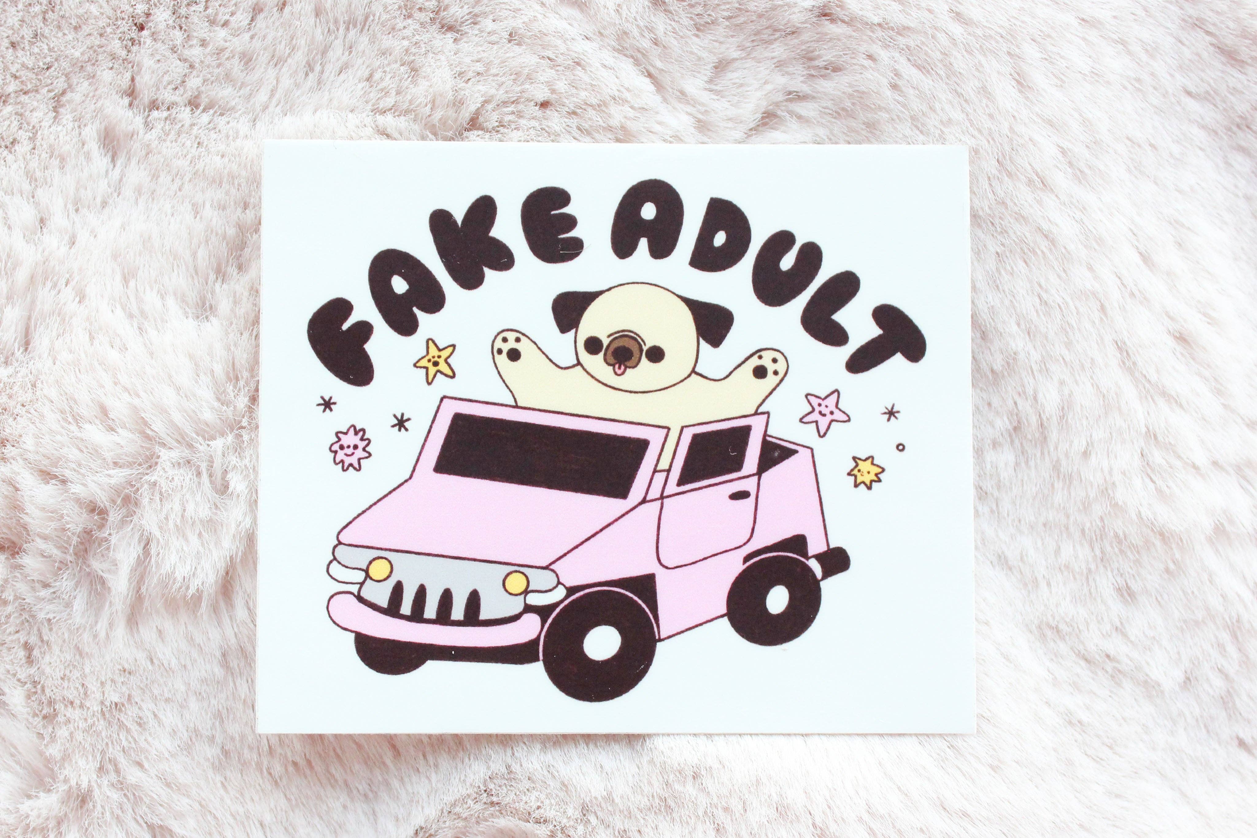 Fake Adult | Sticker