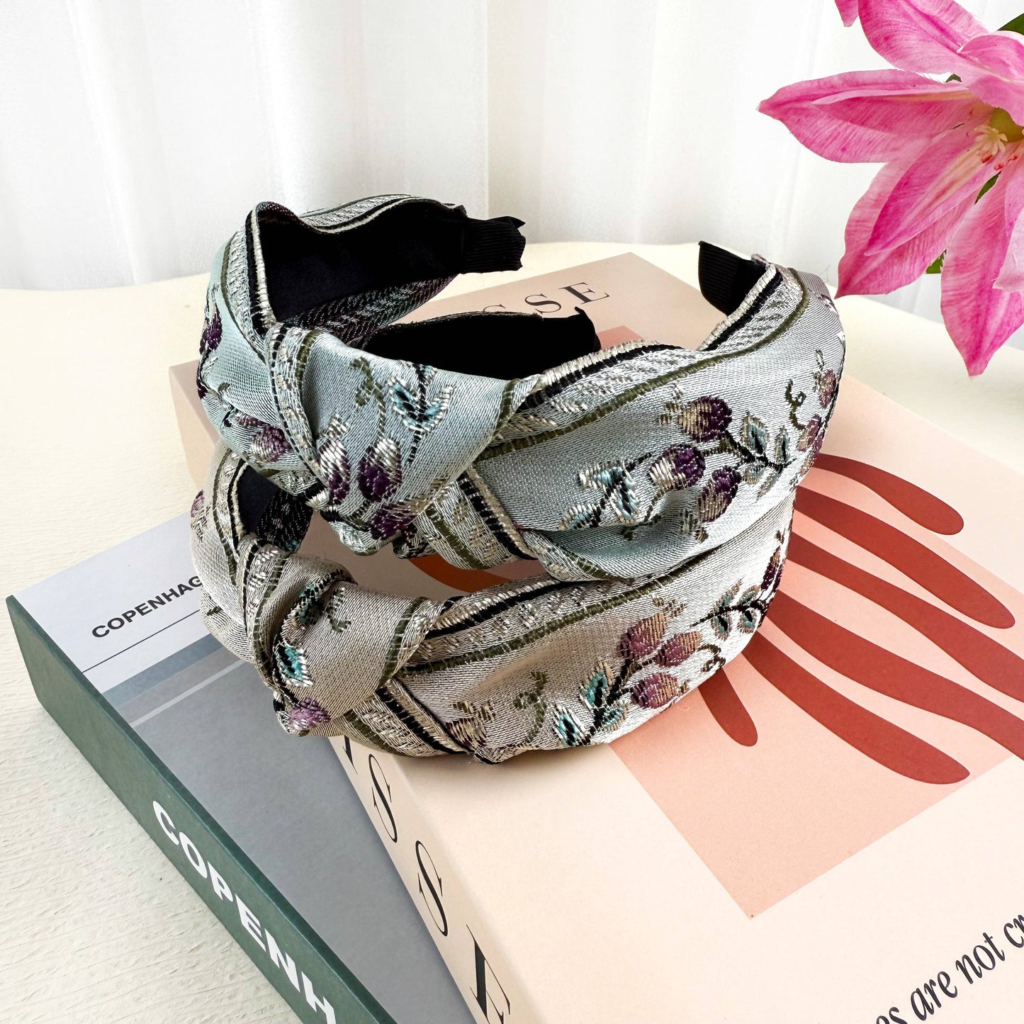 Vintage Style Floral Headband | more colours available