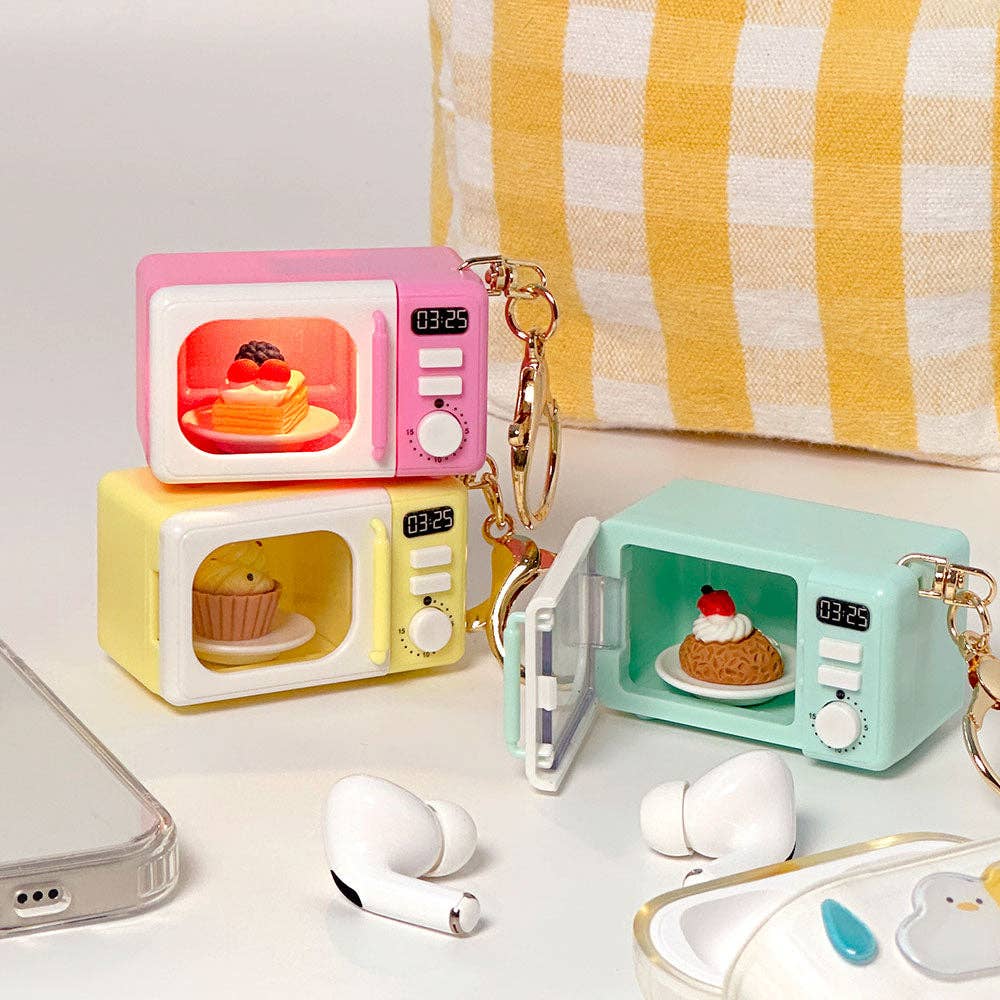 Mini Microwave Keychain | Light Up