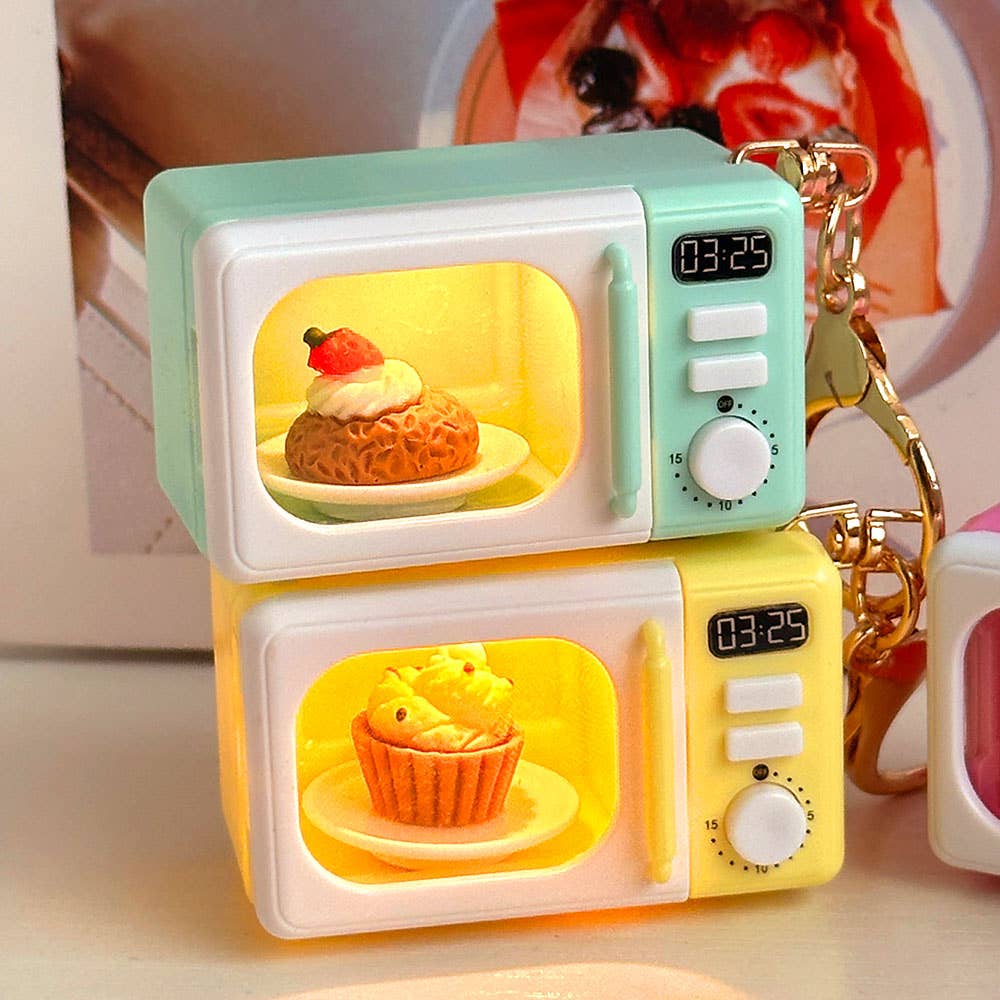 Mini Microwave Keychain | Light Up