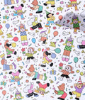 Dance Party Kids Gift Wrap | 1 Sheet