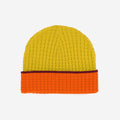 Waffle Knit Beanie | Golden Olive Wine