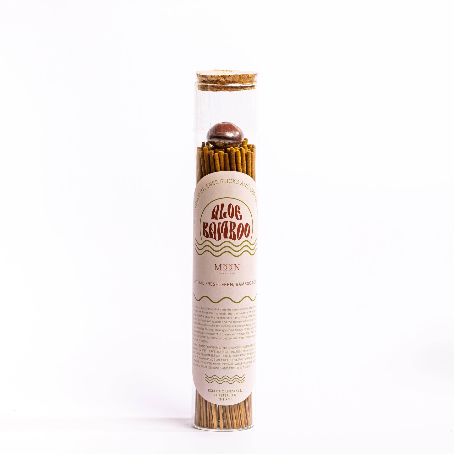 Incense 100 Stick Jar | Aloe Bamboo