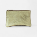 Metallic Leather Pouch | More Colours Available