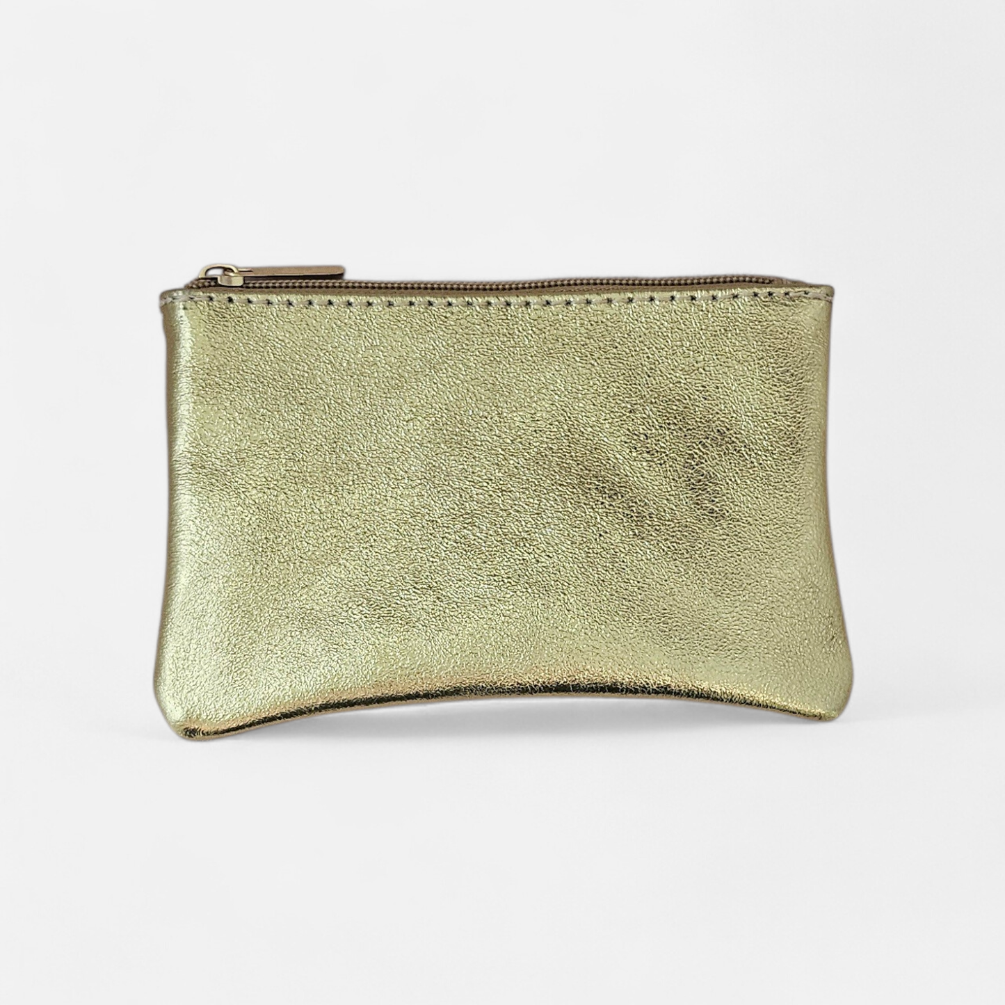 Metallic Leather Pouch | More Colours Available
