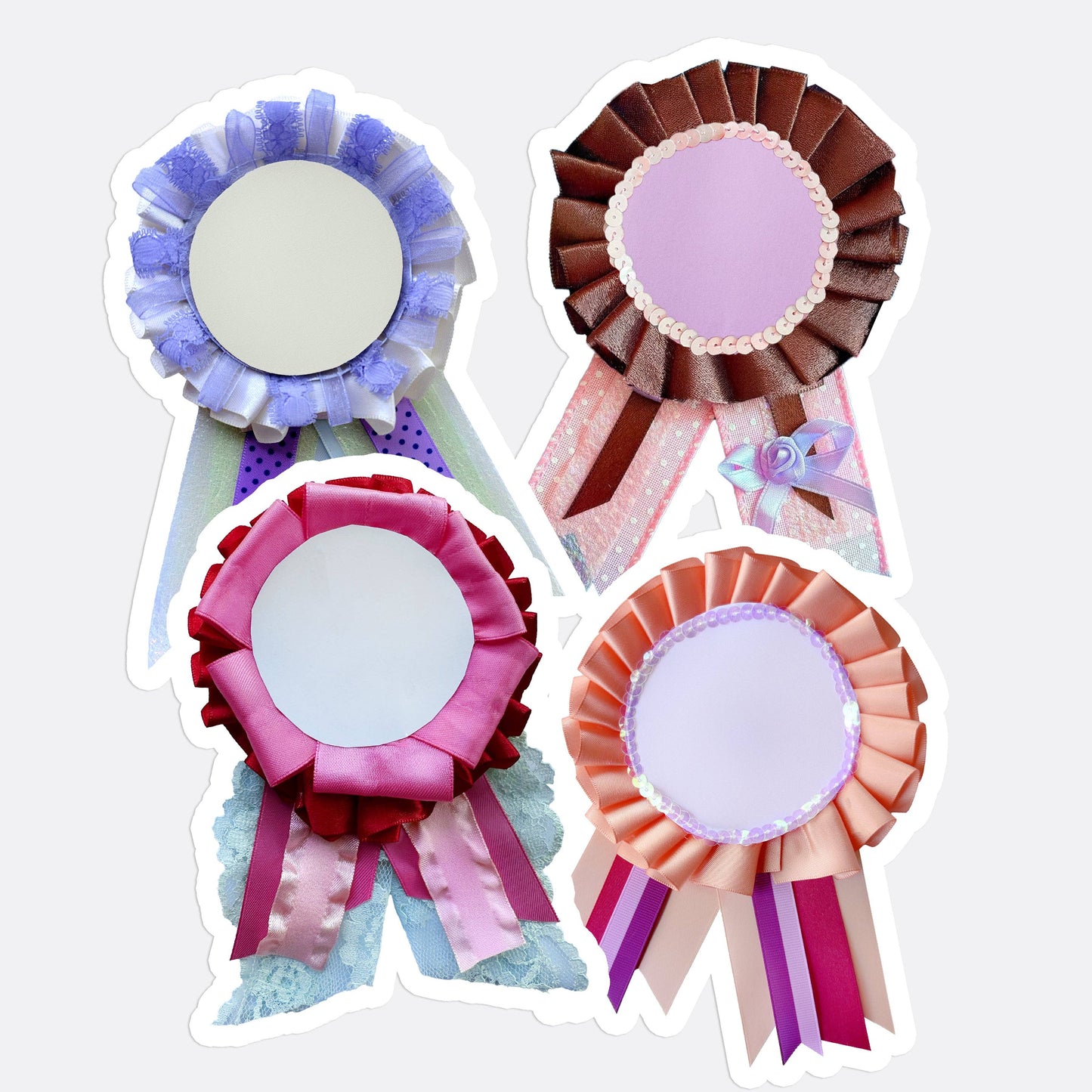 Gift Tag Stickers | Award Ribbon