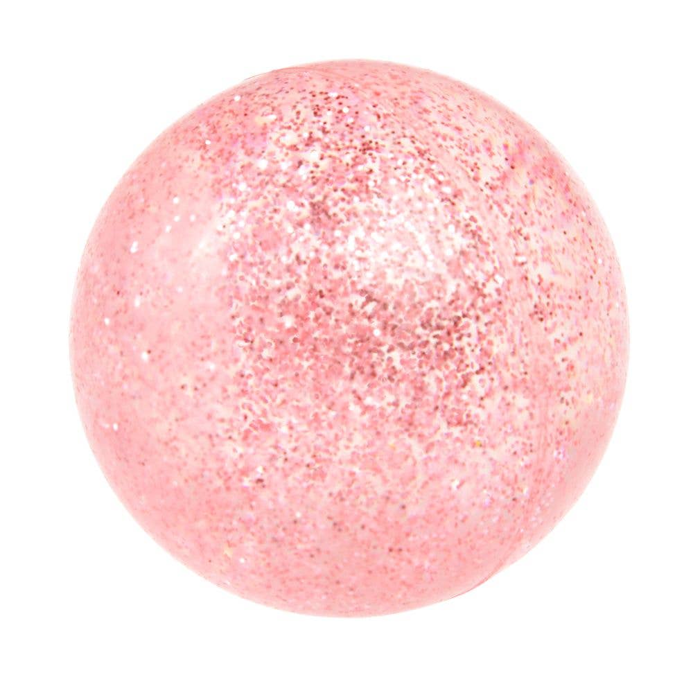 Glitter Bouncy Ball | Pink Cat