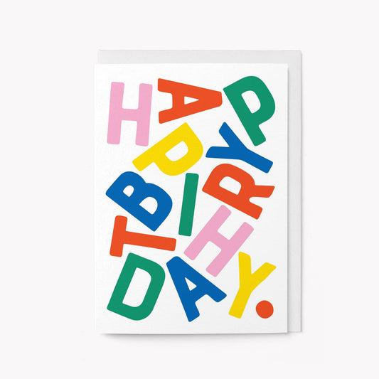 Happy Birthday - Greeting Card