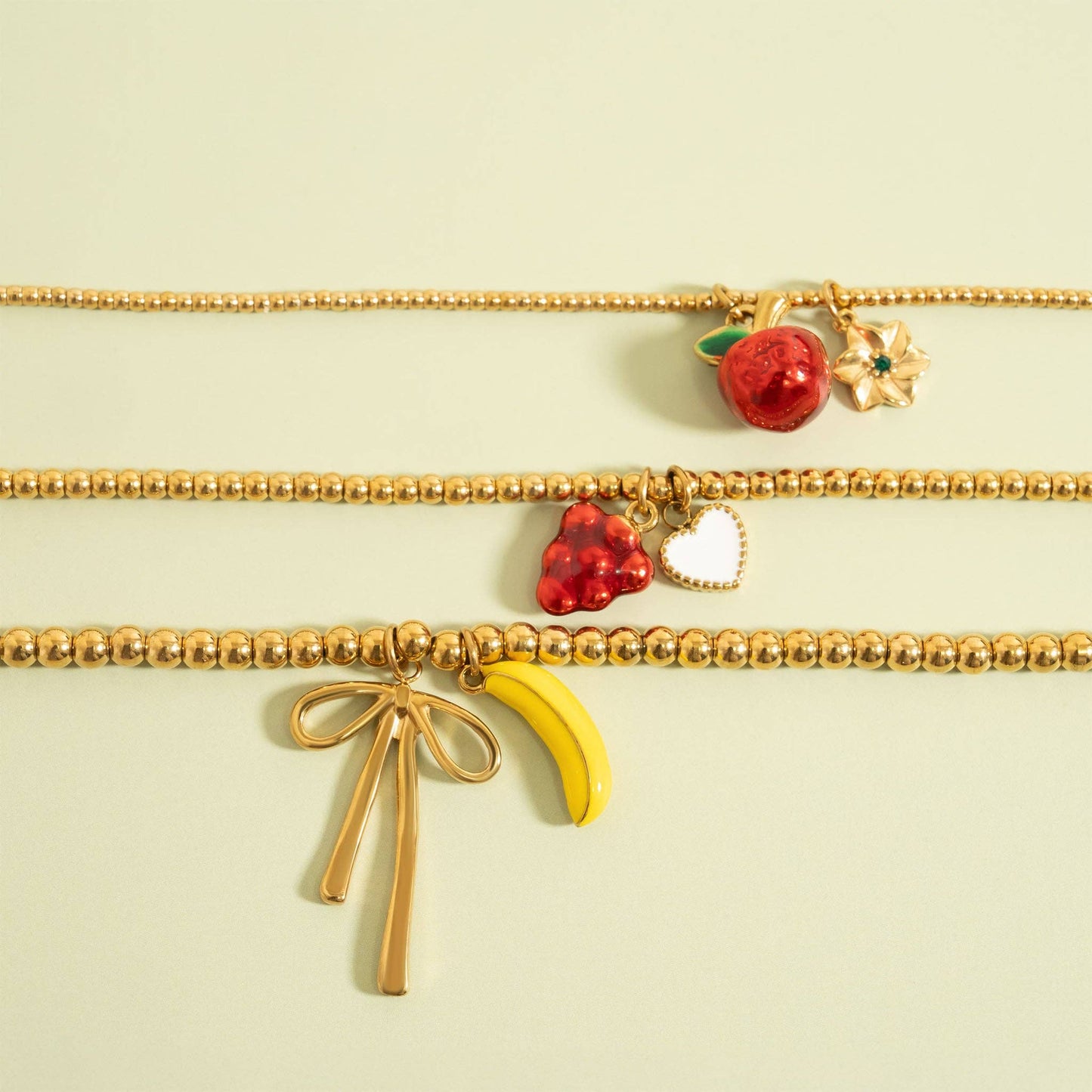 Beaded Chain Necklace | various colours