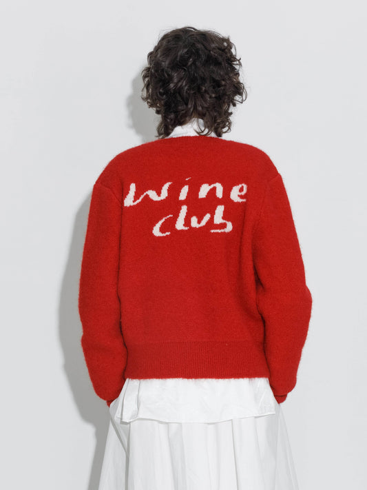 Wine Club Cardigan