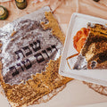 Sequined Challah Cover - shabbat and yomtov