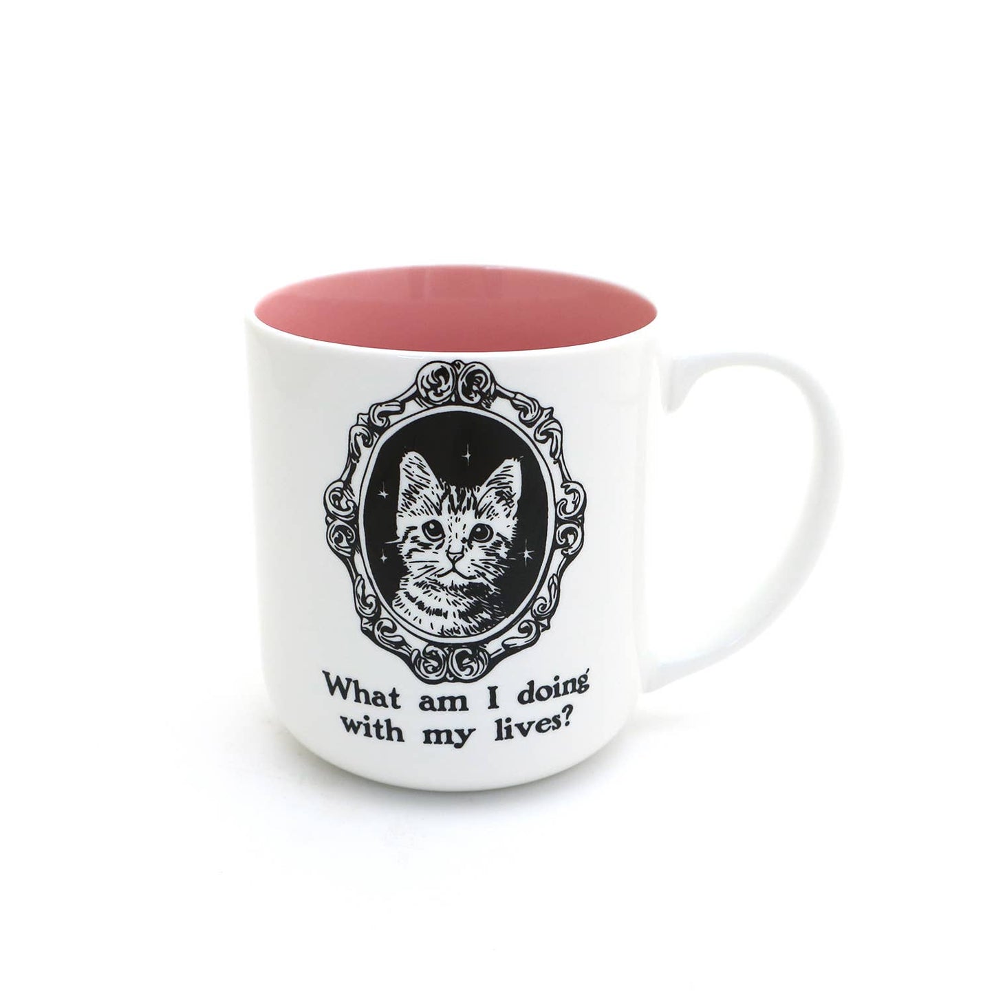 What am I Doing With my Lives mug