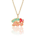 Girl Power 'Super Girl' Necklace