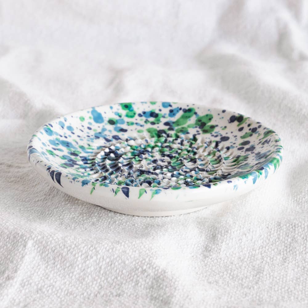 Small Grater Ceramic Dish | Coral