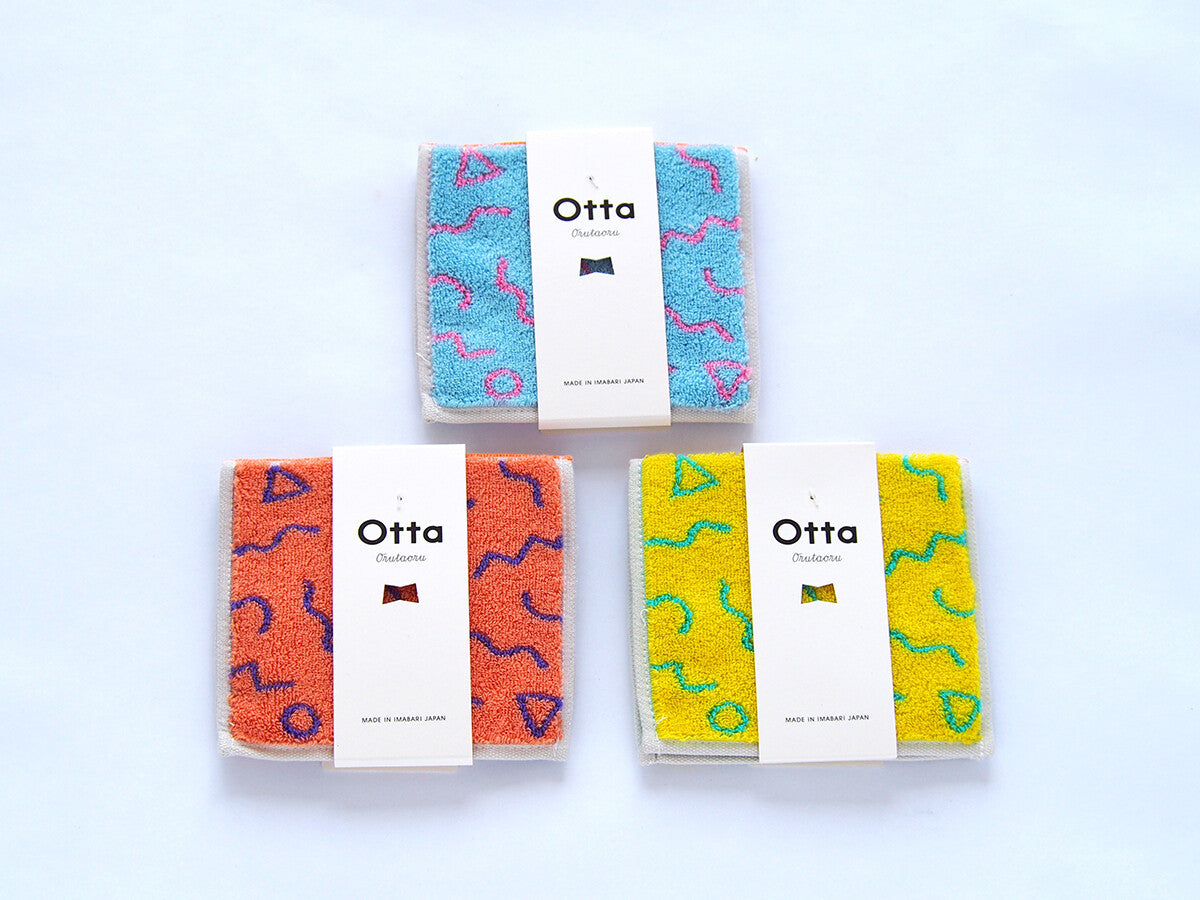 Mini Face Towel | 80's Scribble