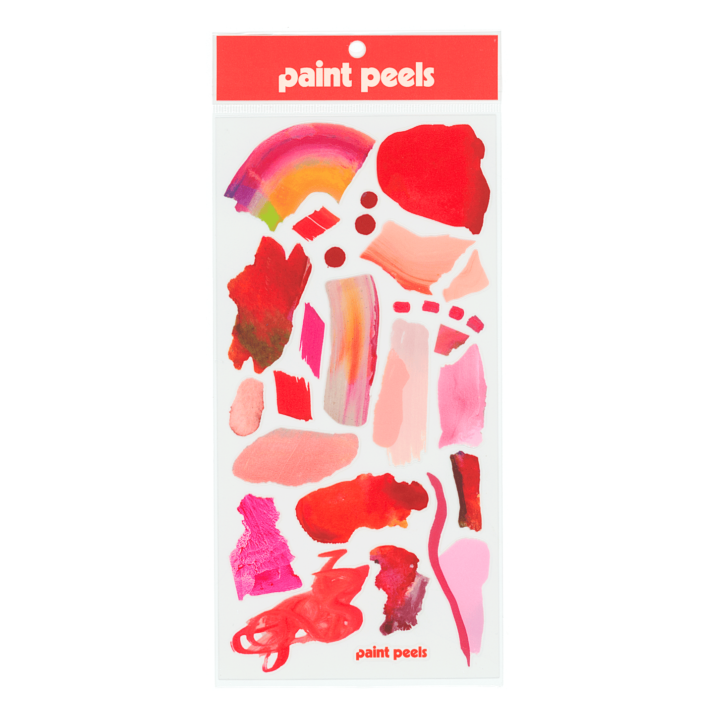 Paint Peels Sticker Sheet | various colours