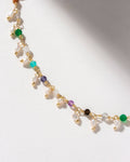 Lily of the Valley Collar Necklace | Pastel Multistone
