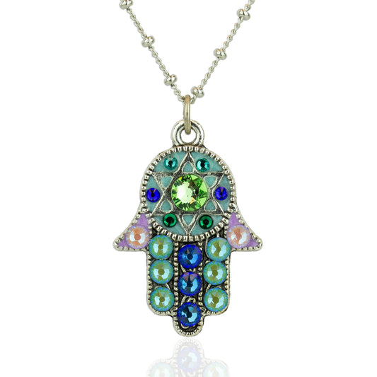 Shamira Crystal Hamsa Pendant