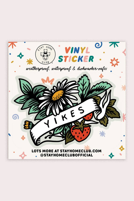 Vinyl Sticker | Yikes