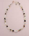 Beaded Necklace | Black and White
