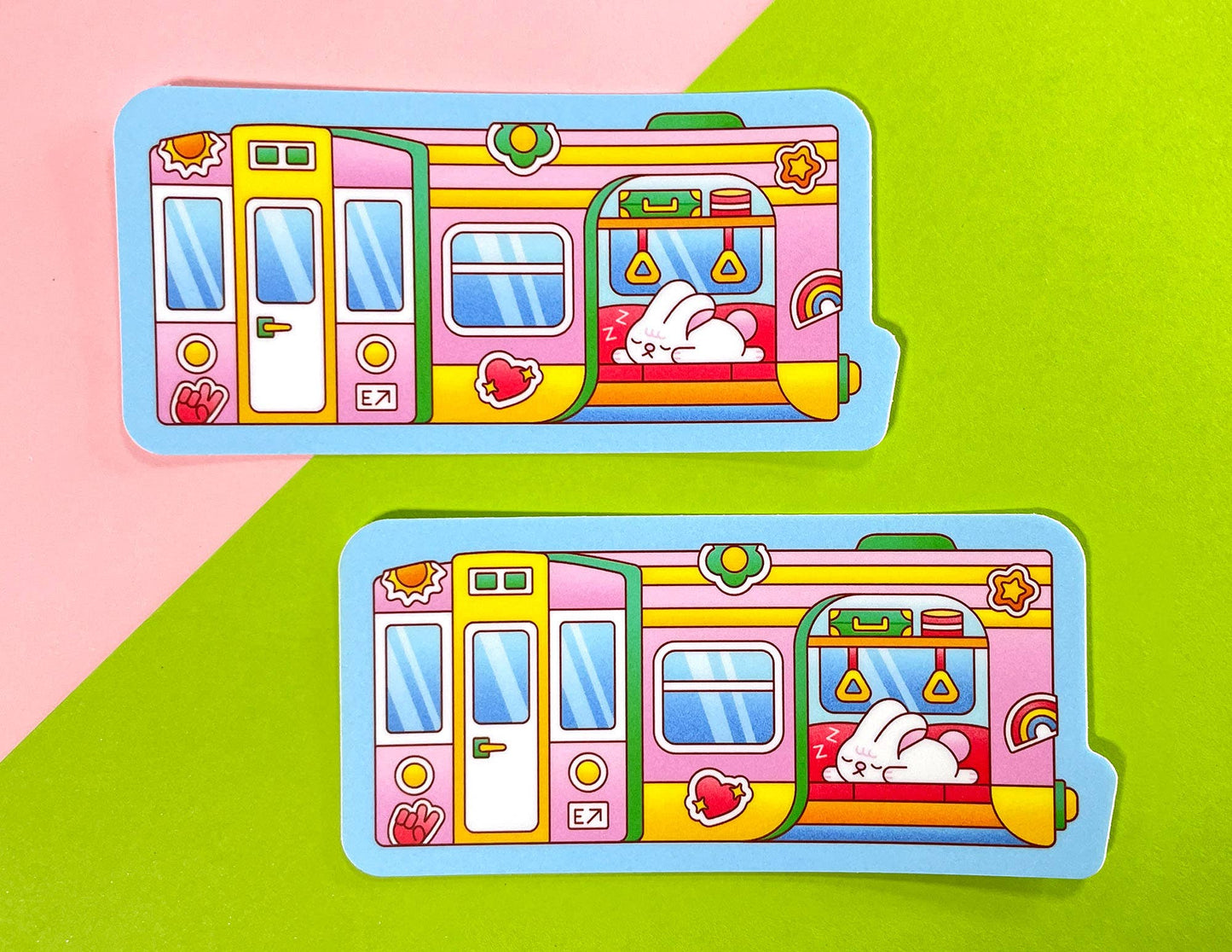 Subway Snooze | Vinyl Sticker