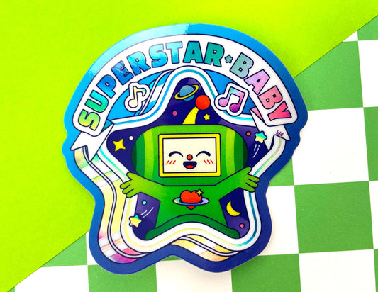 Super Star Baby | Holographic Sticker