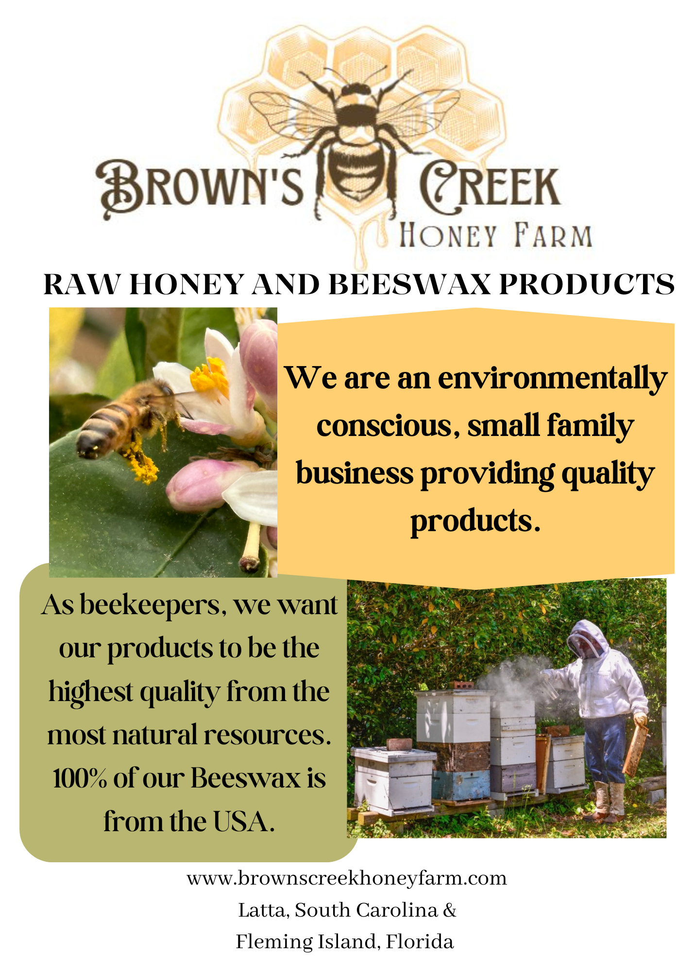 Honey Jar | Raw Beeswax