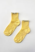 Ruffled Modal Socks | various