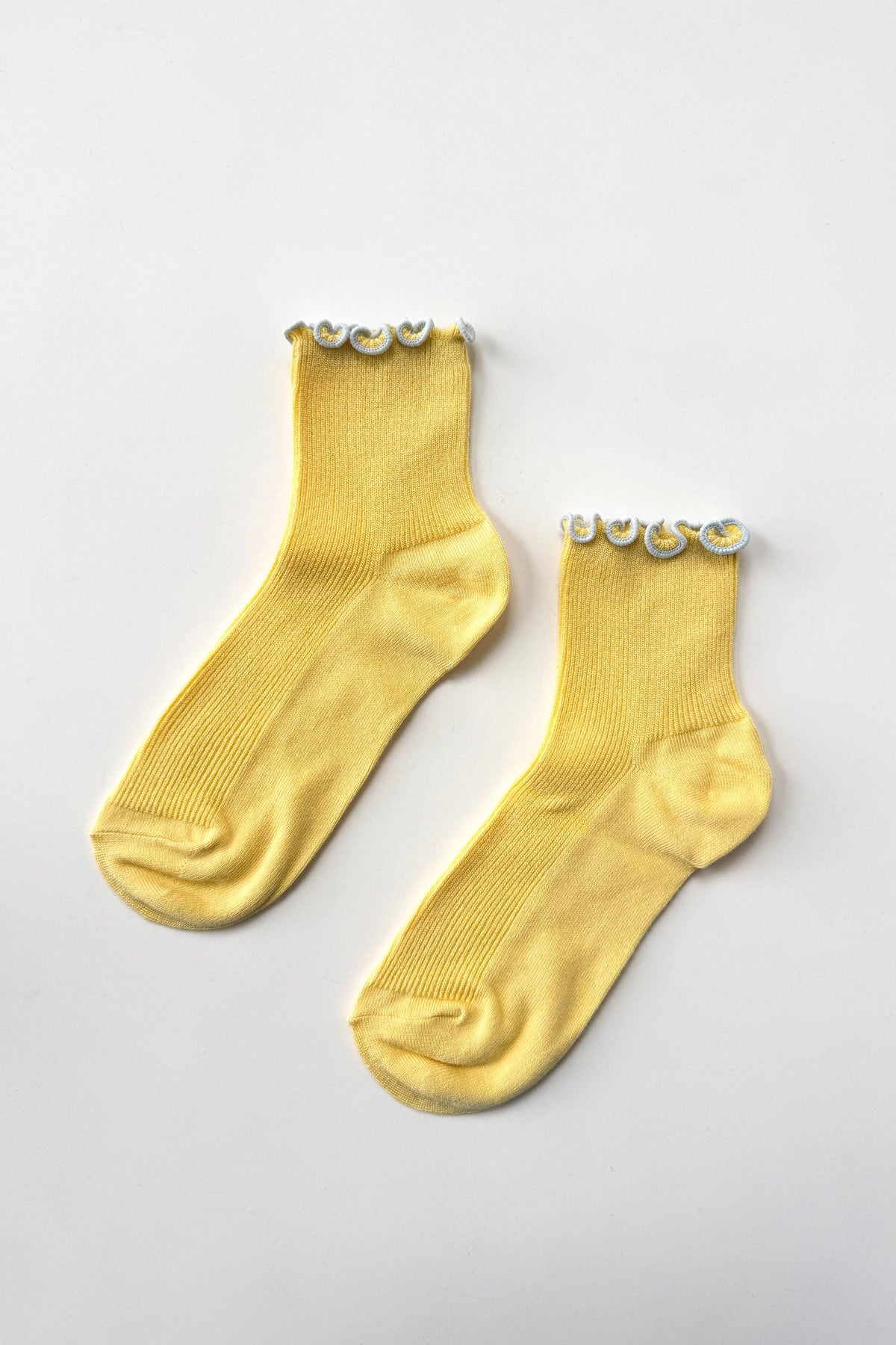 Ruffled Modal Socks | various