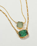Power of Two Necklace Set | Emerald Sea