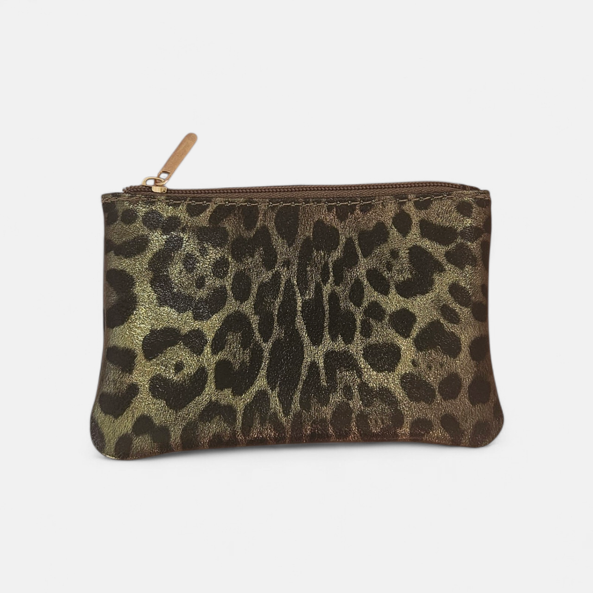 Metallic Leather Pouch | More Colours Available