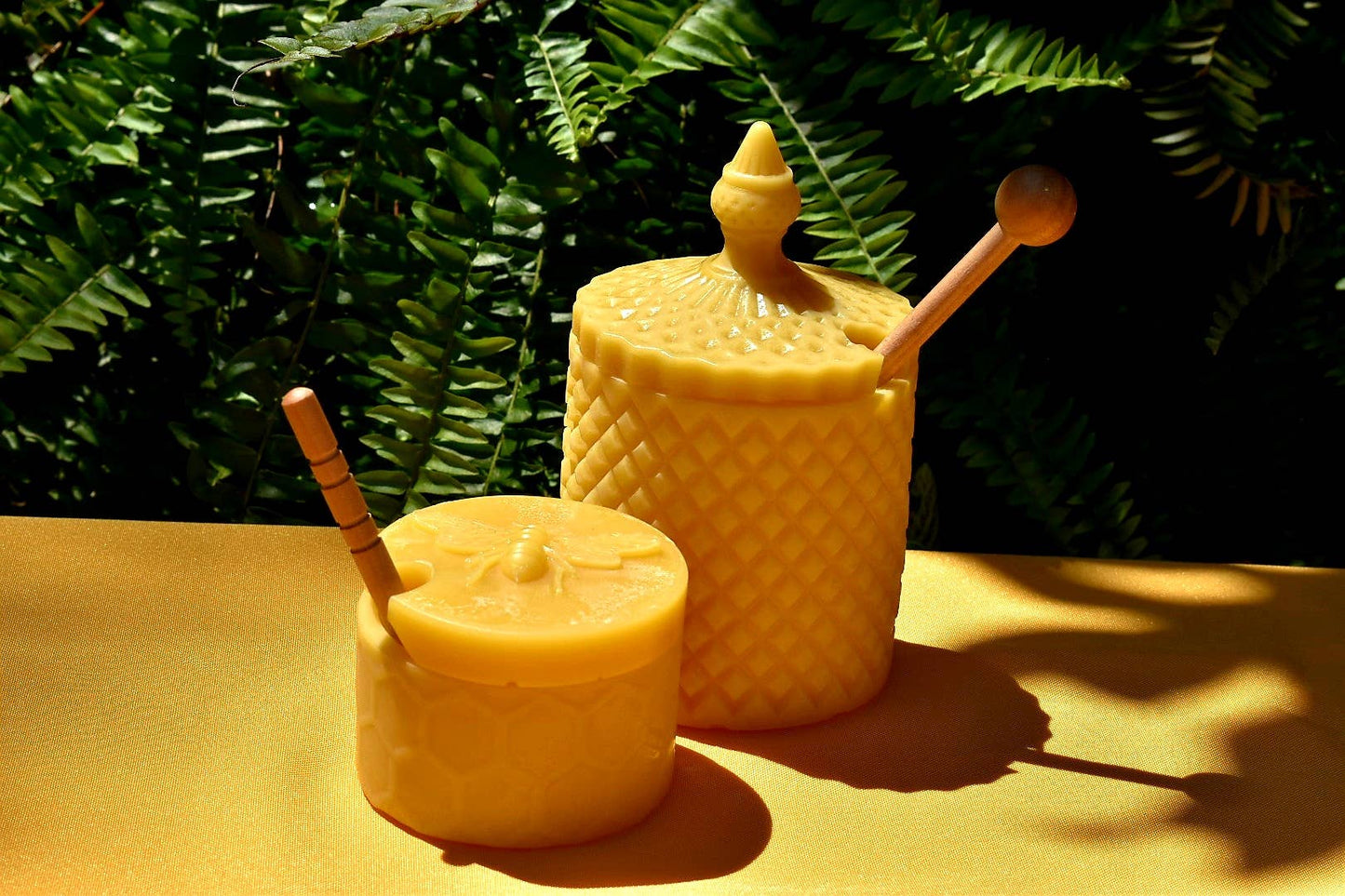 Honey Jar | Raw Beeswax
