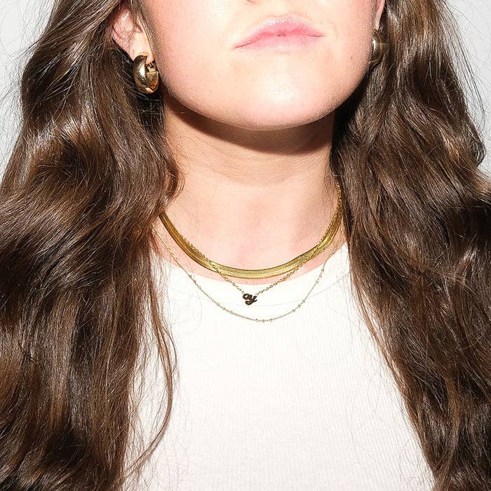 Oy Necklace | Silver