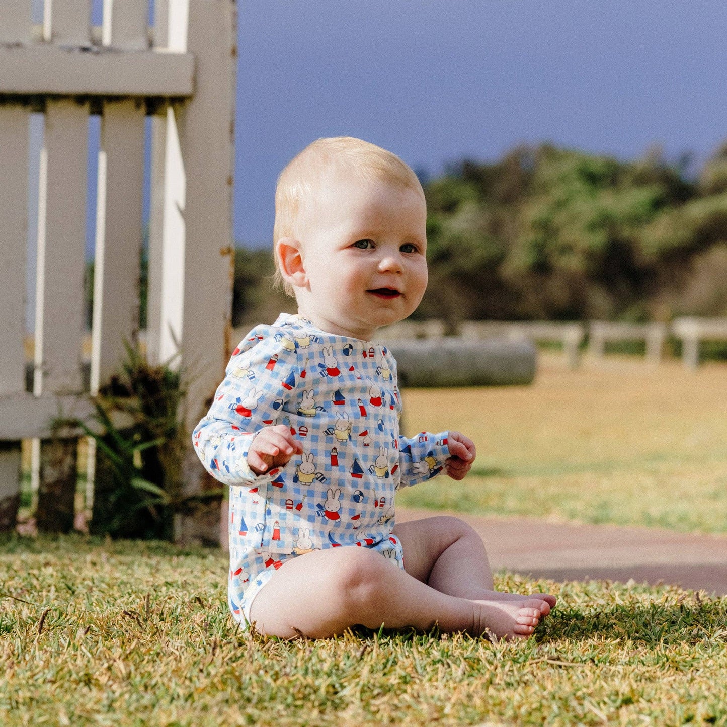 Miffy Comfy Long Sleeve Bodysuit | Nautical