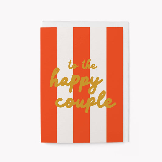 To the Happy Couple Greeting card